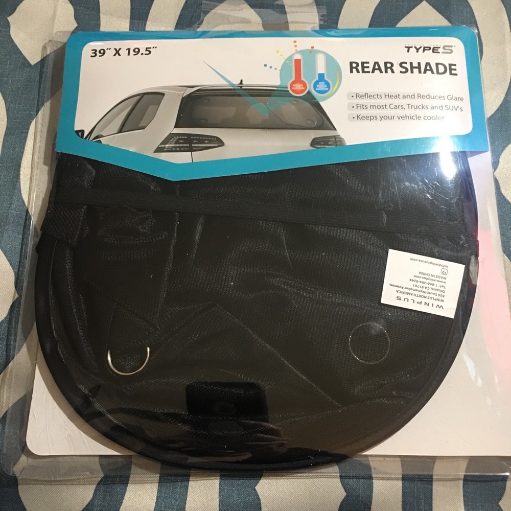 5/$25 NWT - TypeS rear car window sunshade
